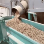 macchinario per la distribuzione del pellet